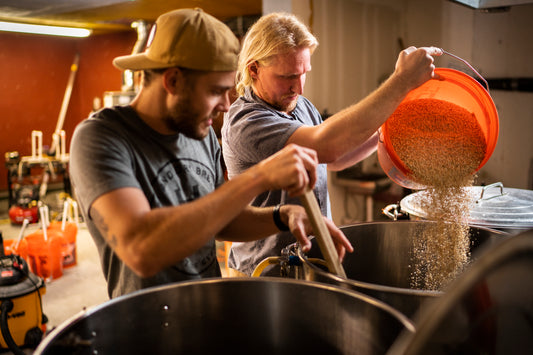 WE'RE BREWING A BEER