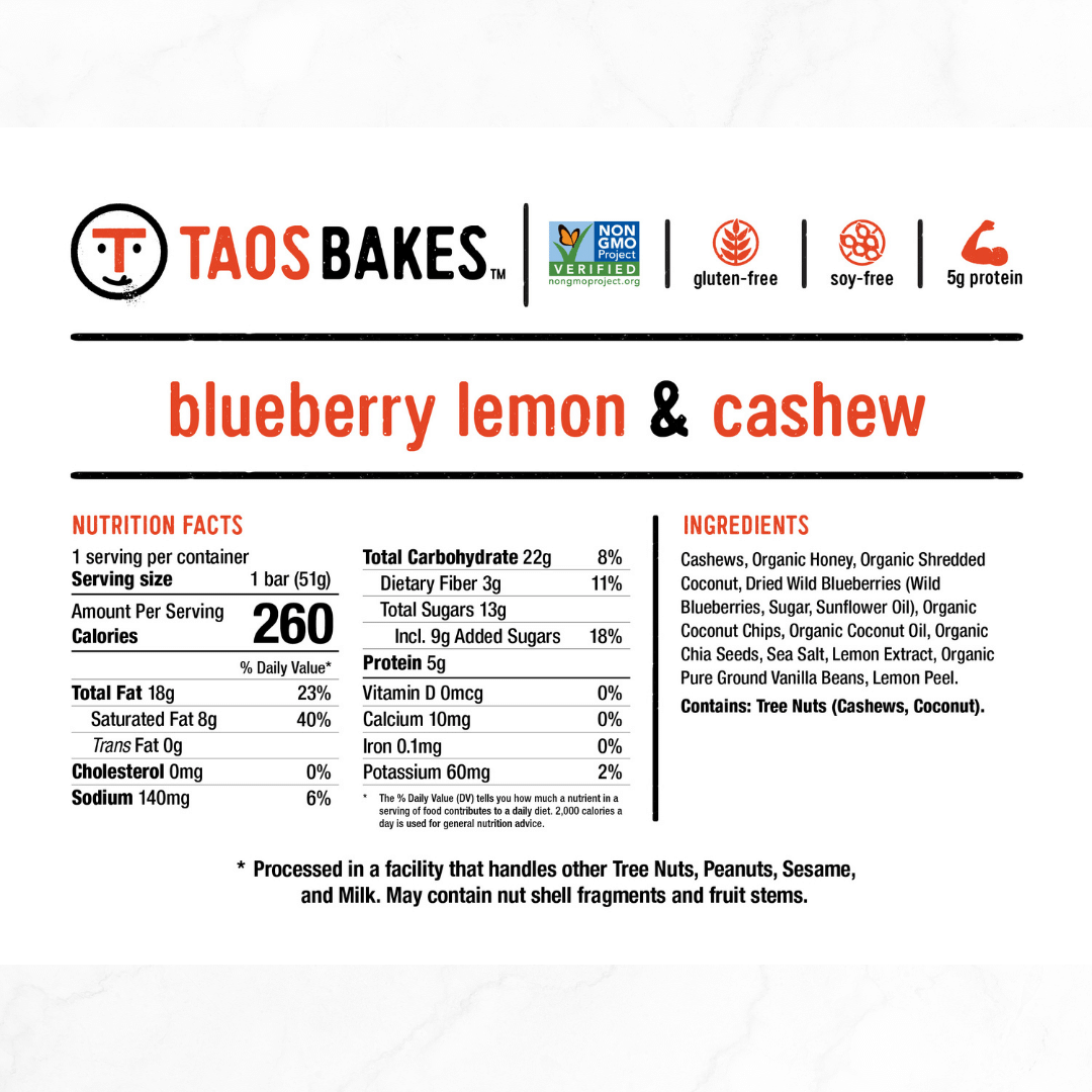 BLUEBERRY LEMON & CASHEW