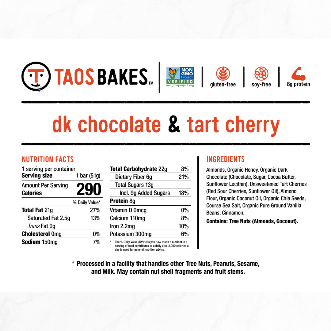 DARK CHOCOLATE & TART CHERRY