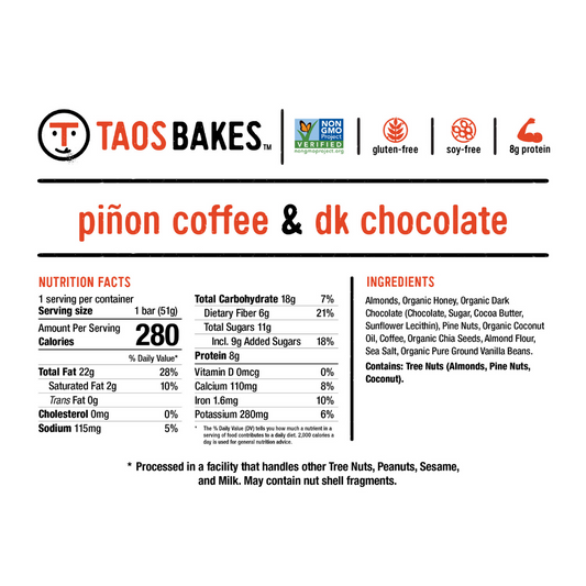PIÑON COFFEE + DK CHOCOLATE