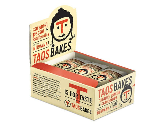 CARAMEL PECAN + CRANBERRIES