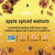 CosmoNuts - Apple Spiced Walnuts